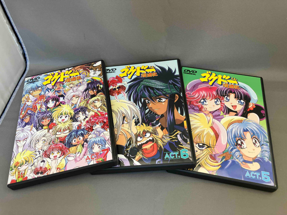 DVD 【※※※】[全7巻セット]ゴクドーくん漫遊記 1~7 DVD [