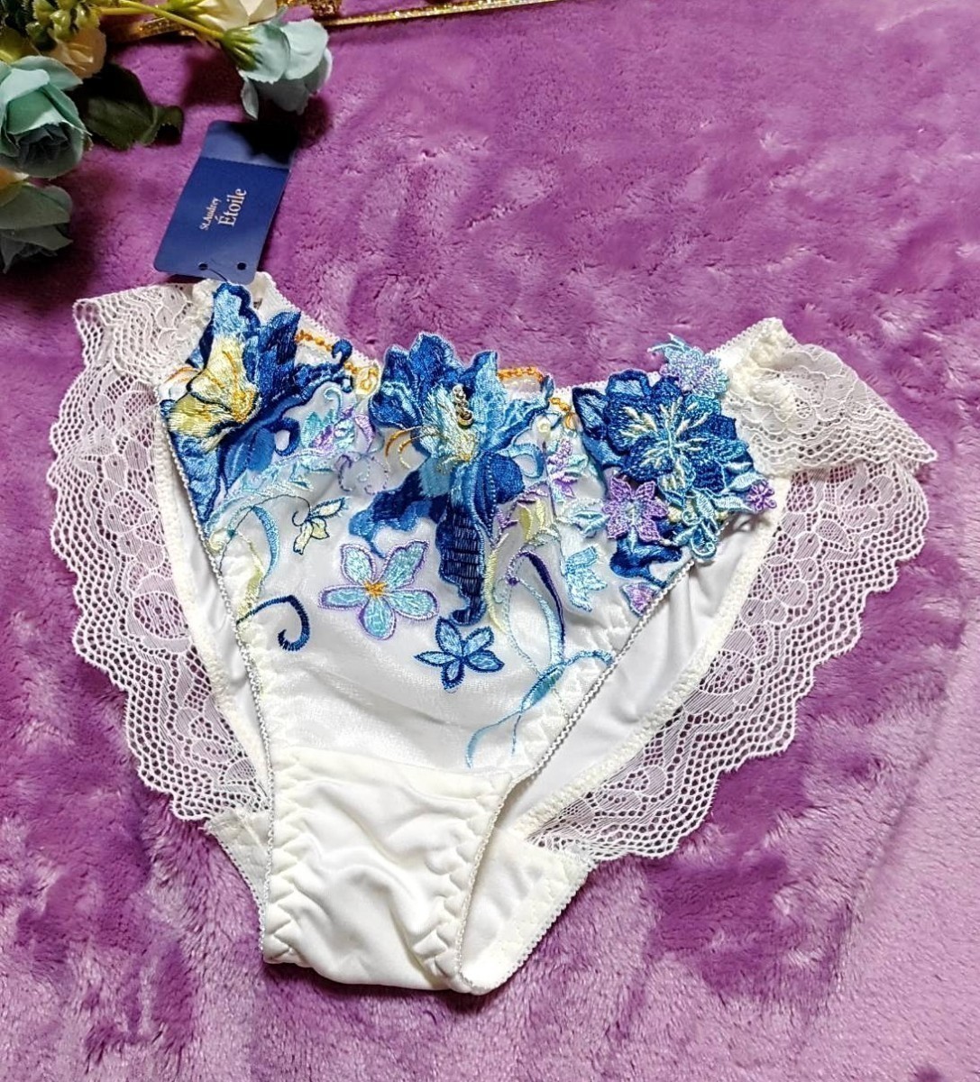 新品☆.:*【St.Audrey】☆.:*★《刺繍レース》パンティショーツ　〈M〉未使用