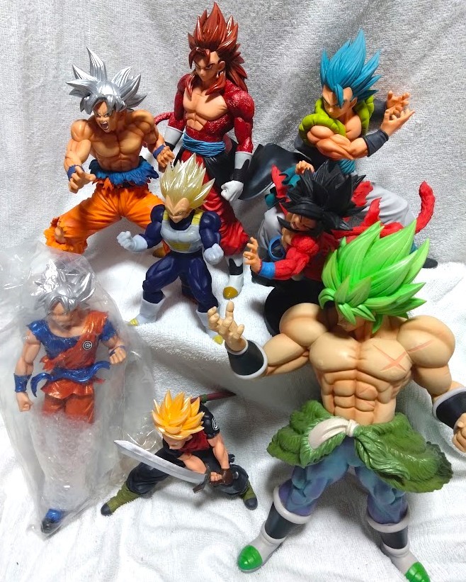 ドラゴンボール 一番くじ プライズ フィギュア 8体セット 台座・箱なし 