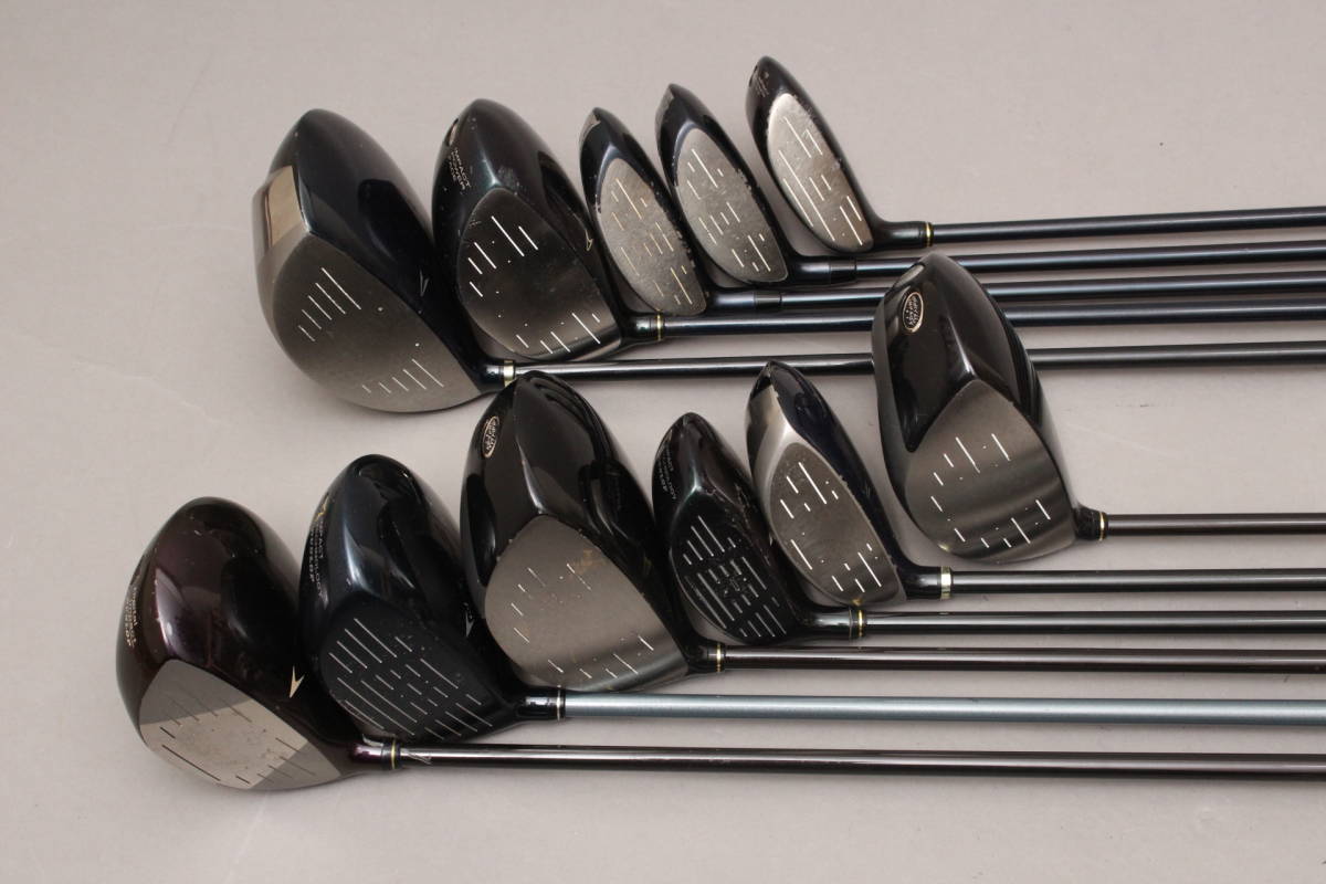 100円～【まとめ売り 11本セット 】ダンロップ ゼクシオ ドライバー ウッド XXIO・PRIME・N.S.PRO GT600・MP100 他 ゴルフ ＃200※G347 ゼクシオ11 ゼクシオ イレブン 100円スタートダンロップ ST0034 7本の通販