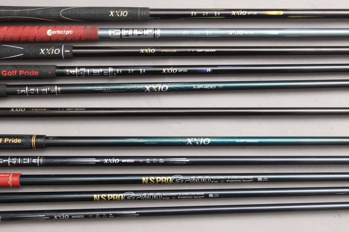 100円～【まとめ売り 11本セット 】ダンロップ ゼクシオ ドライバー ウッド XXIO・PRIME・N.S.PRO GT600・MP100 他 ゴルフ ＃200※G347 ゼクシオ11 ゼクシオ イレブン 100円スタートダンロップ ST0034 7本の通販