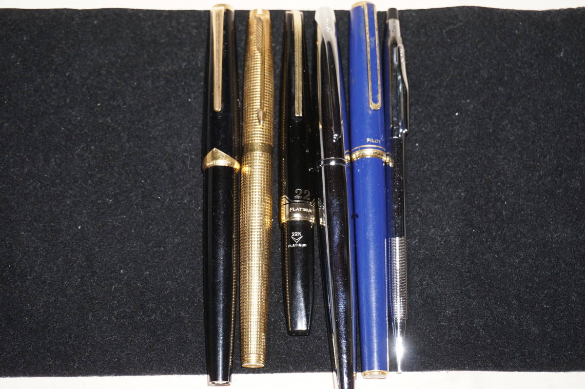 K22.K14.MONTBLANC.PARKER.CROSS.PILOT.プラチナ万年筆・ボールペン