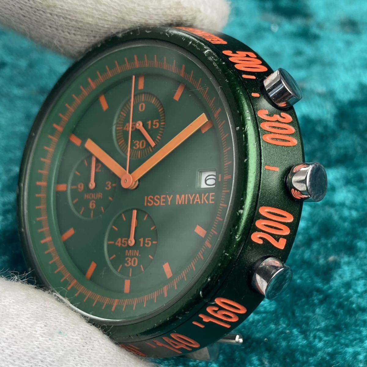 101ISSEY MIYAKEイッセイ ミヤケ TRAPEZOID トラぺゾイド クロノグラフ 