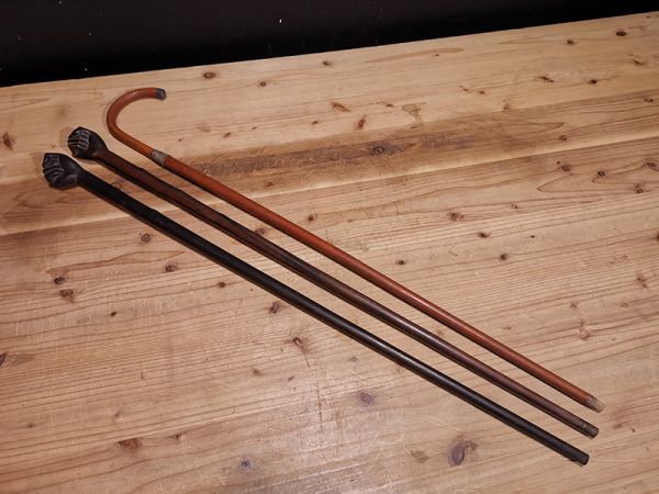 【人気セール，爆買い】 陵 h81kaz31r 杖 3本セット 装飾品 検索 ステッキ シルバー 銀 金具 拳 東洋彫刻 スネークウッド 木製(一般)｜売買されたオークション情報、yahooの商品情報をアーカイブ公開 - オークファン 一般