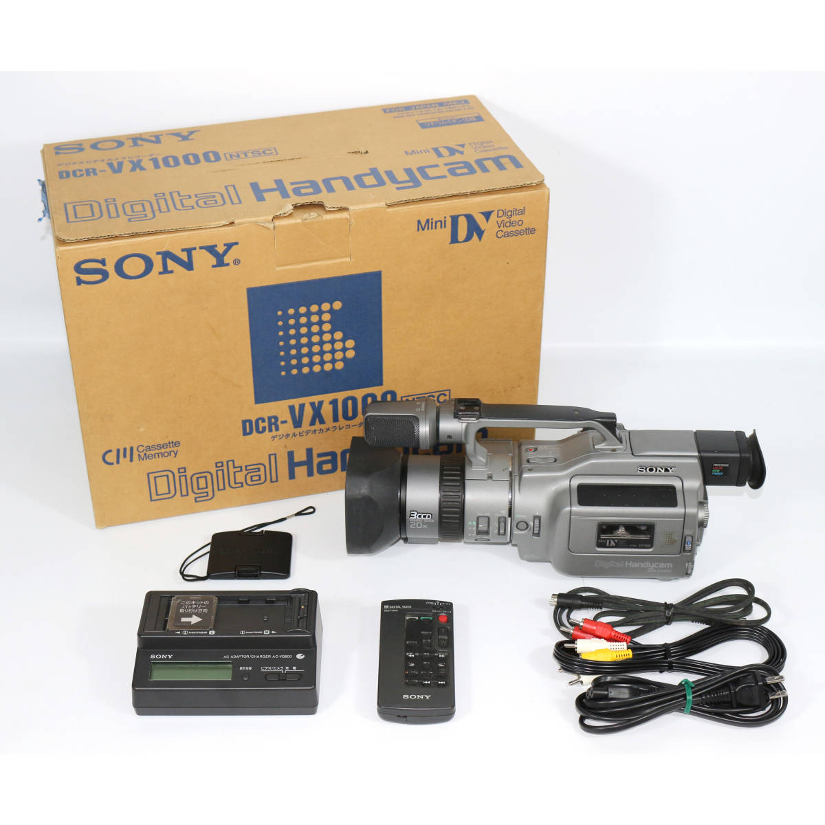 SONY DCR-VX1000 miniDVビデオカメラ HandyCam☆1968 ソニー カメラ
