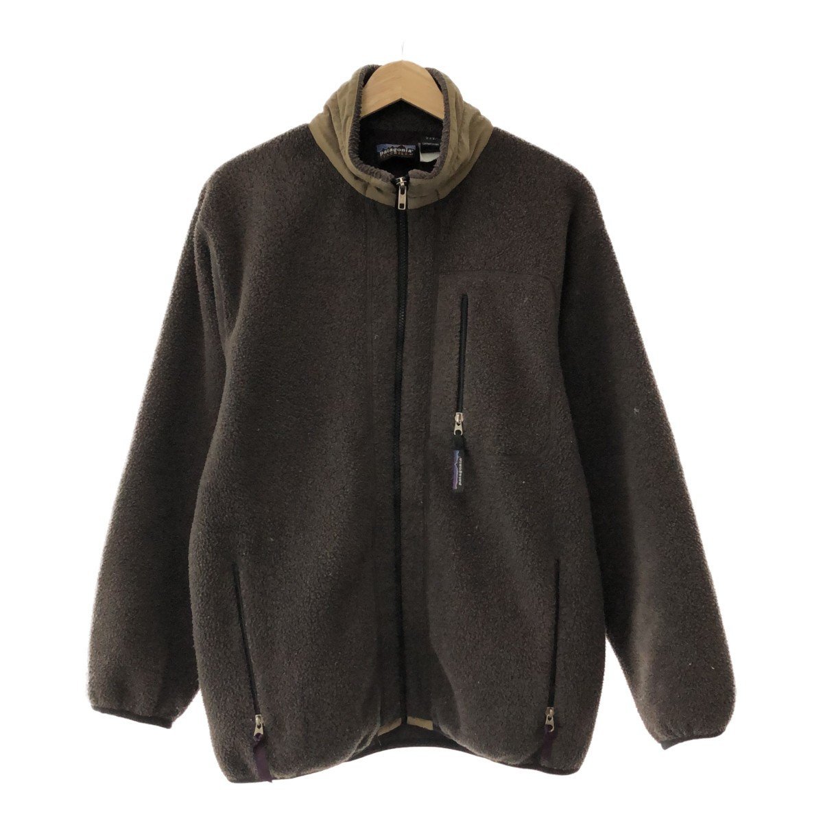 パタゴニア USA製 patagonia フリース 90s フルジップ ジャケット 