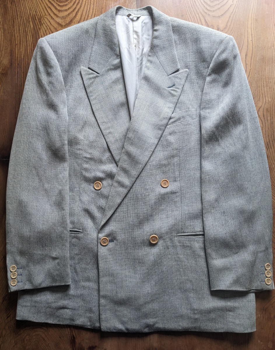 美品GIORGIO ARMANI ジョルジオアルマーニ 黒タグ 90s L