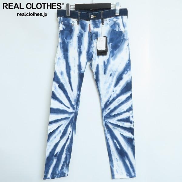 【爆買い，新作登場】 DSQUARED2/ディースクエアード ブリーチ加工 ストレッチ デニムパンツ/ジーンズ S71LB0132/42 /060(ジーンズ)｜売買されたオークション情報、yahooの商品情報をアーカイブ公開 - オークファン 男性用