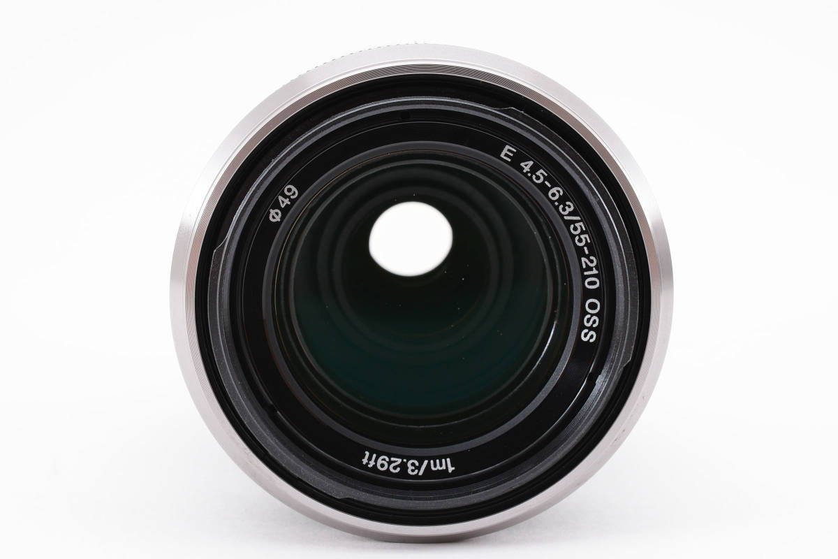ジャンク ☆超極上品☆SONYソニー E 55-210mm F4.5-6.3 OSS シルバー
