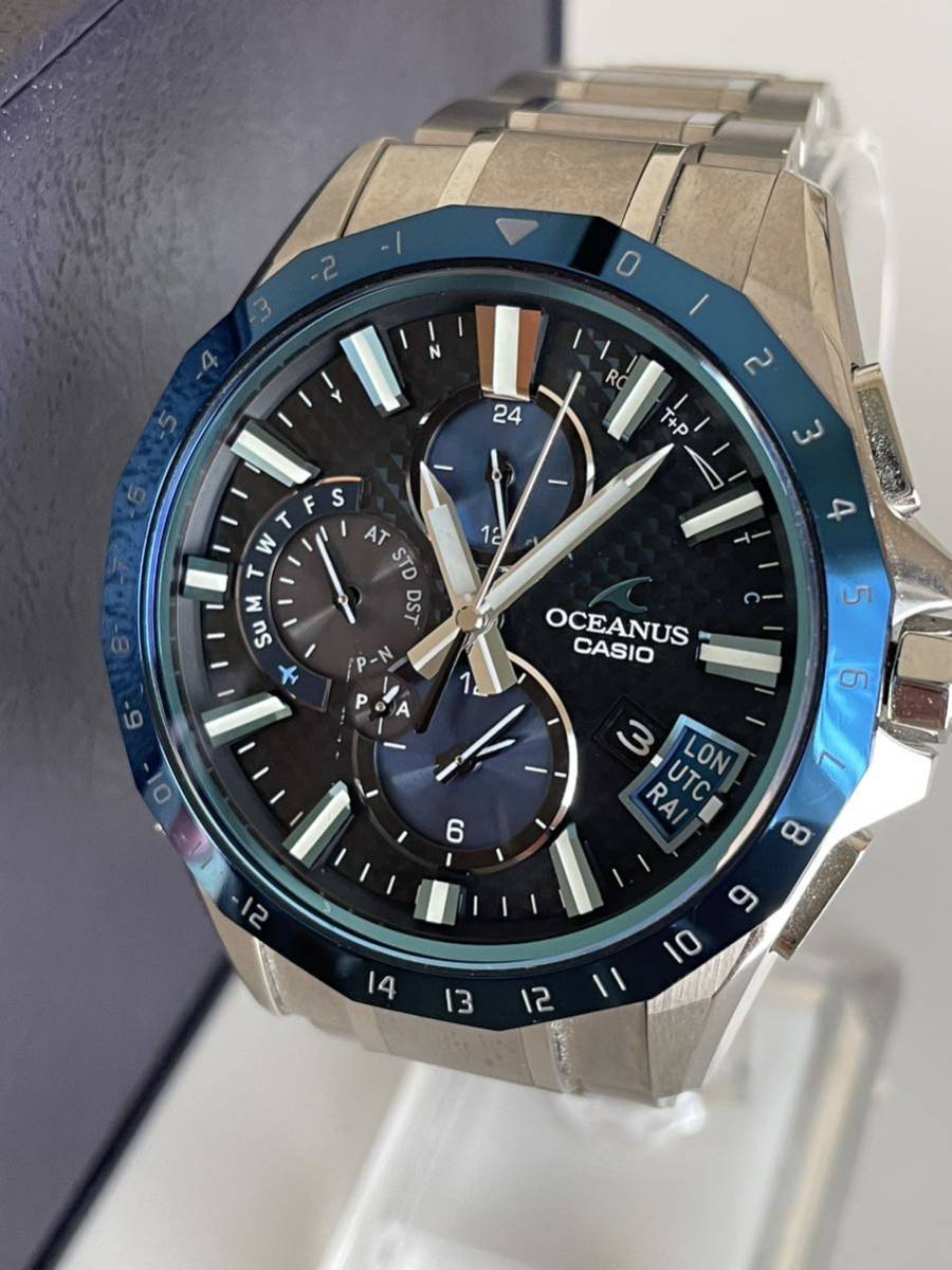 1円スタ 【新品】OCW-G2000RA-1AJF Bluetooth搭載GPS電波ソーラー CASIO OCEANUS カシオ オシアナス ハイブリッド 腕時計 