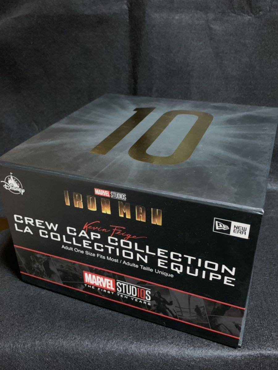 marvel × New Era 10周年記念キャップ　アイアンマンver