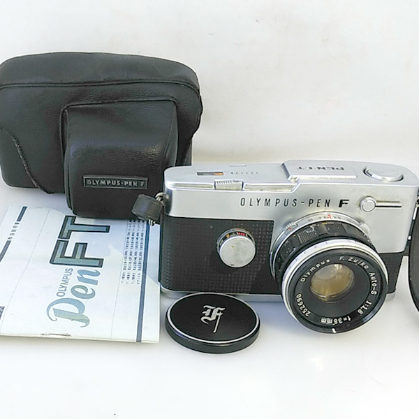 オリンパス OLYMPUS PEN-FT 38mm F1.8付 シャッター・露出計動作品