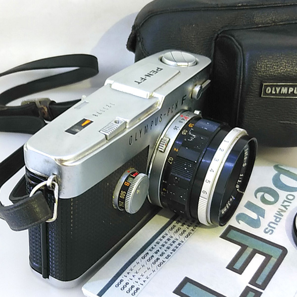 オリンパス OLYMPUS PEN-FT 38mm F1.8付 シャッター・露出計動作品