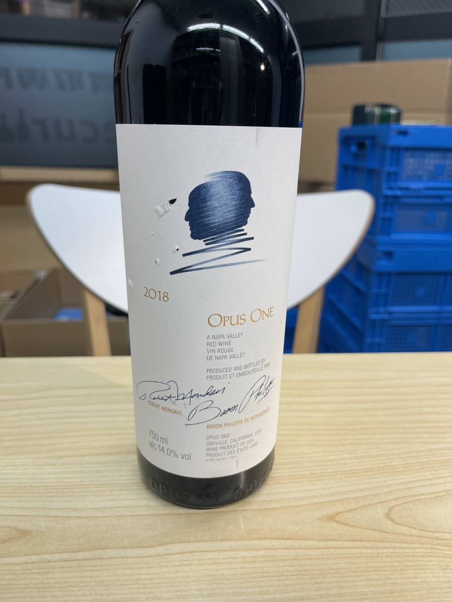 ワイン] オーパスワン 2018 750ml 750ml 0 オーパスワン ①未開封