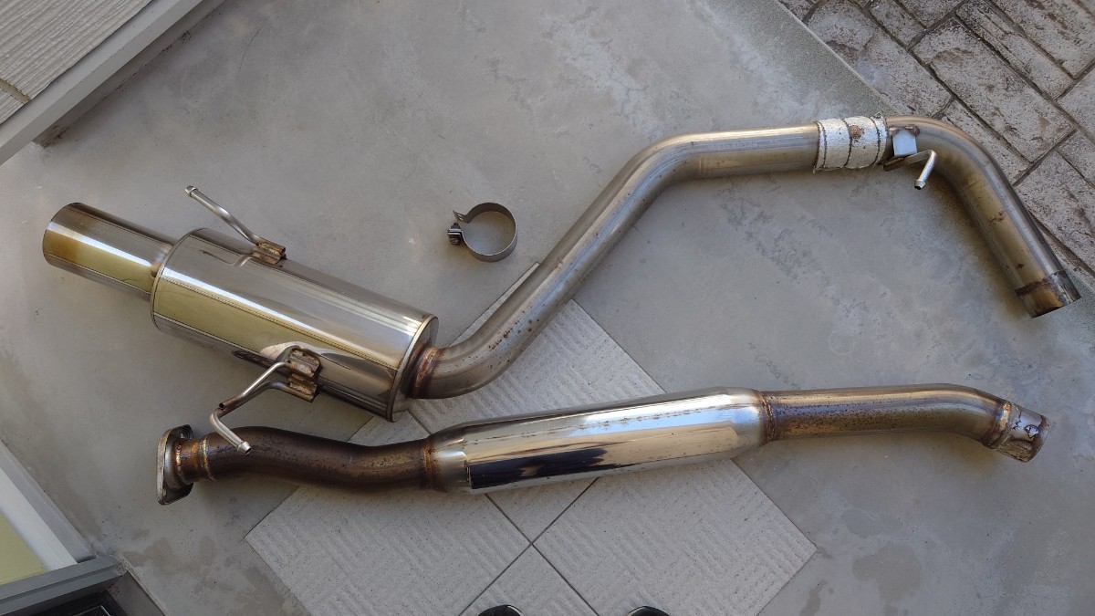 RA1 プレオ Cタイプ RM マフラー FGK フジツボ FUJITSUBO EN07Z