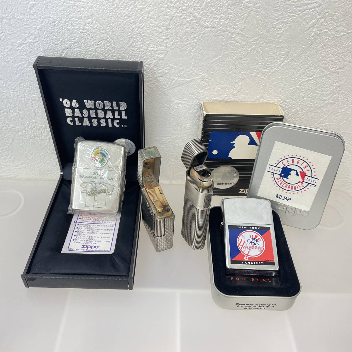 ライター・Zippo ガスライター デュポン ニューヨークヤンキース 2006