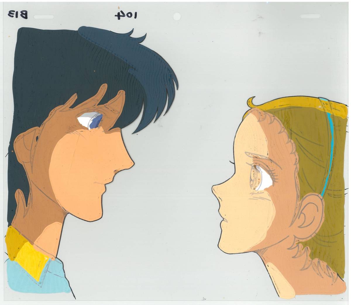 セル画 ときめきトゥナイト 神谷曜子 真壁 俊 1980年代アニメ 池野 恋 