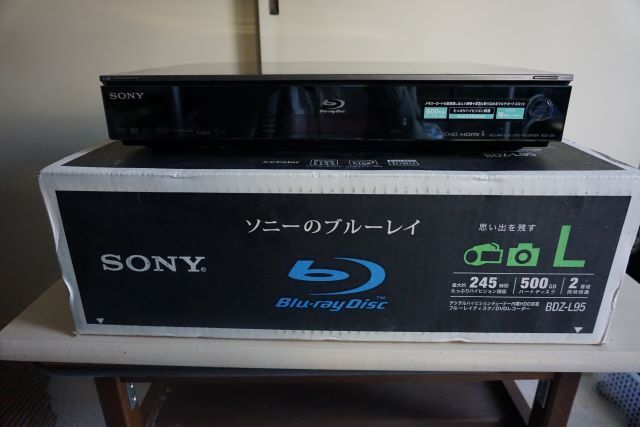 ソニー SONY BDZ-L95 ブルーレイ/DVDレコーダー 取説 元箱あり 【公式