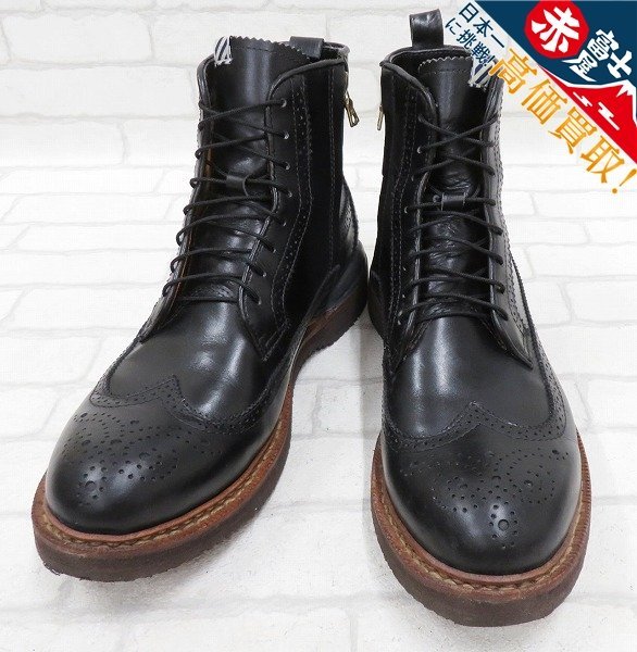 VISVIM visvim patrician wt-folk dark brown 9.5 ビズビム