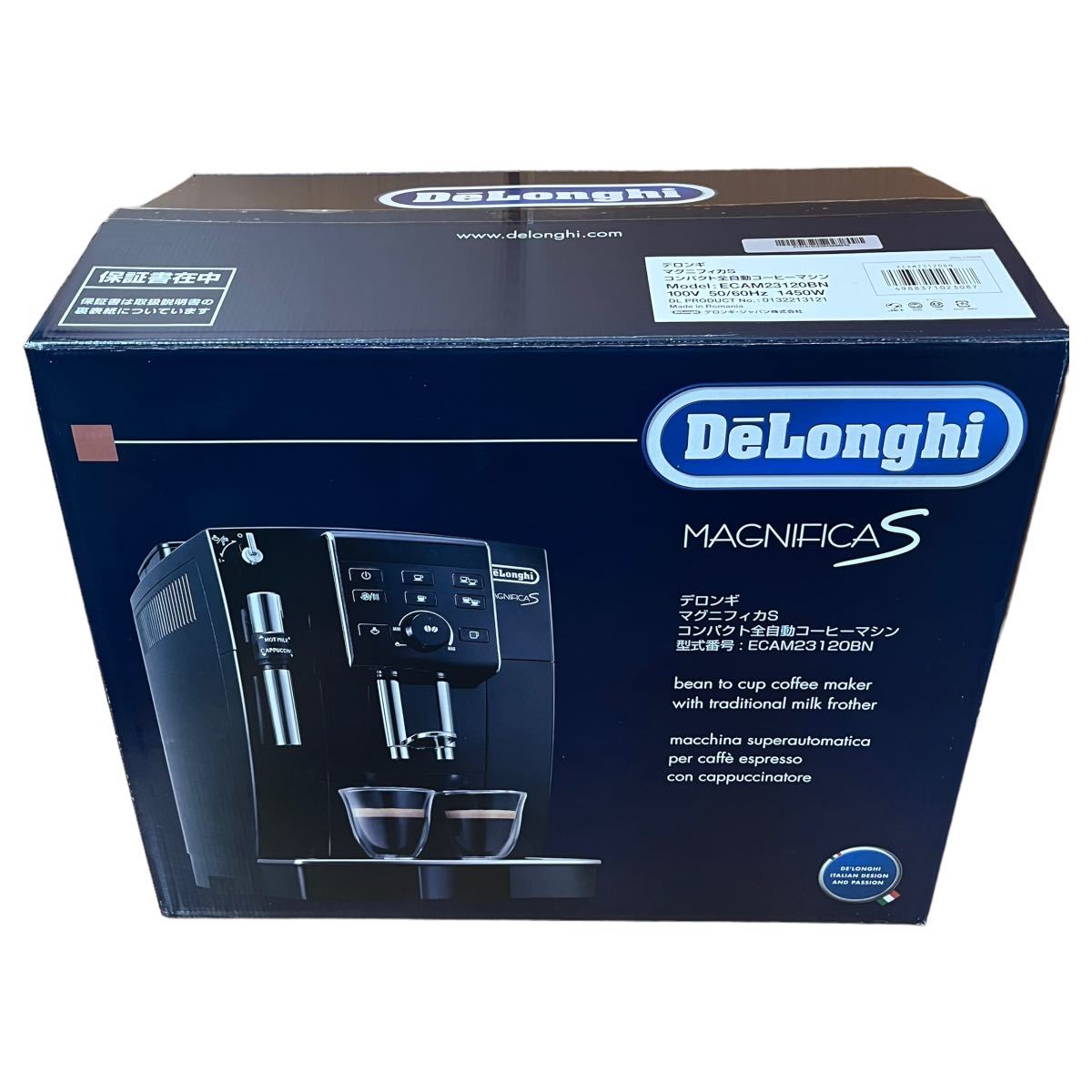 未使用 DeLonghi マグニフィカS 全自動エスプレッソマシン コーヒー