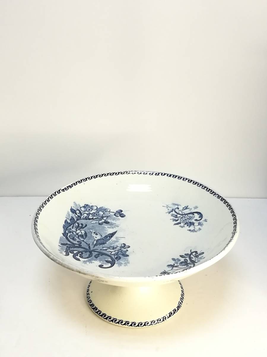 フランス　クレイユモントロー　PAPILLONS　コンポティエ コンポティエ クレイユモントロー フランス - メルカリ 2枚あり！低めが可愛いクレイユモントローコンポティエ