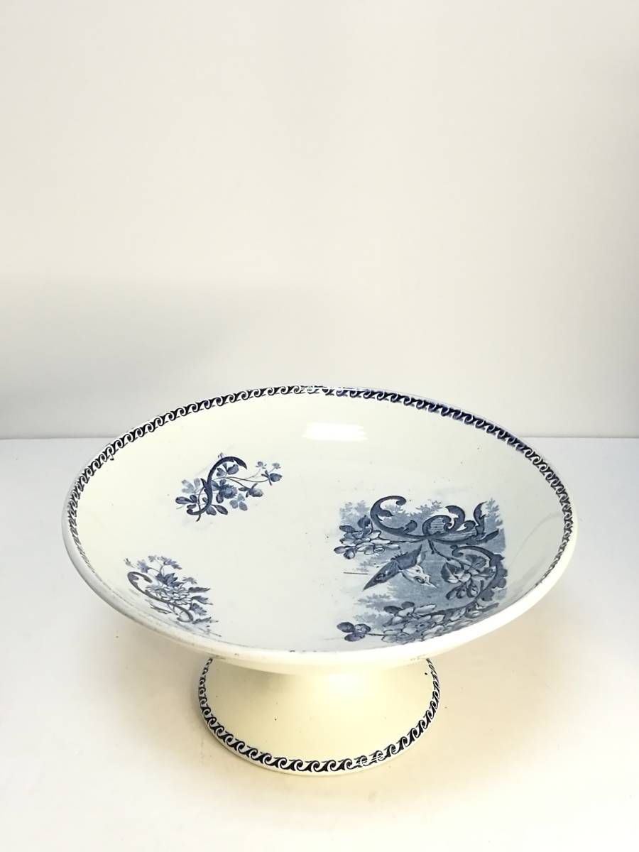 フランス　クレイユモントロー　PAPILLONS　コンポティエ コンポティエ クレイユモントロー フランス - メルカリ 2枚あり！低めが可愛いクレイユモントローコンポティエ