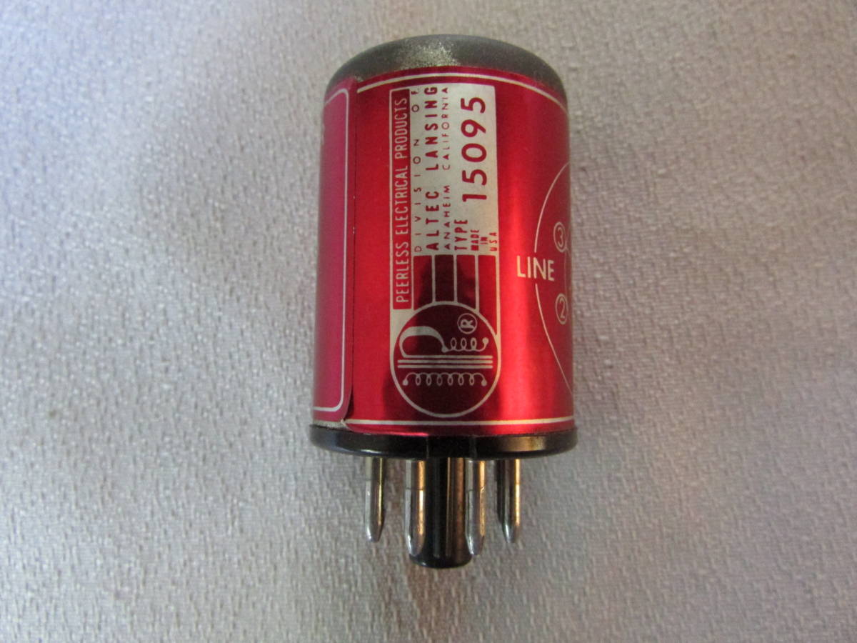 ALTEC PEERLESS TYPE 15095 ライントランス 中古動作品×1
