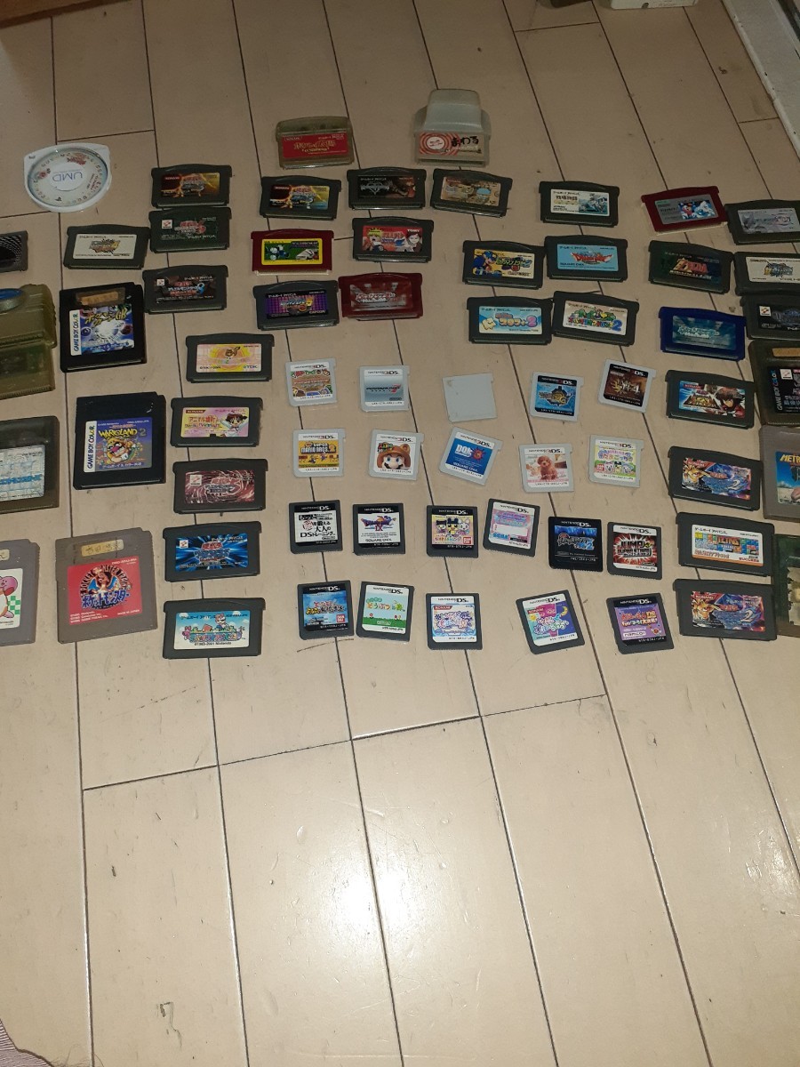 ゲームボーイ DSソフト ソフト　3DS　アドバンス　６０本以上