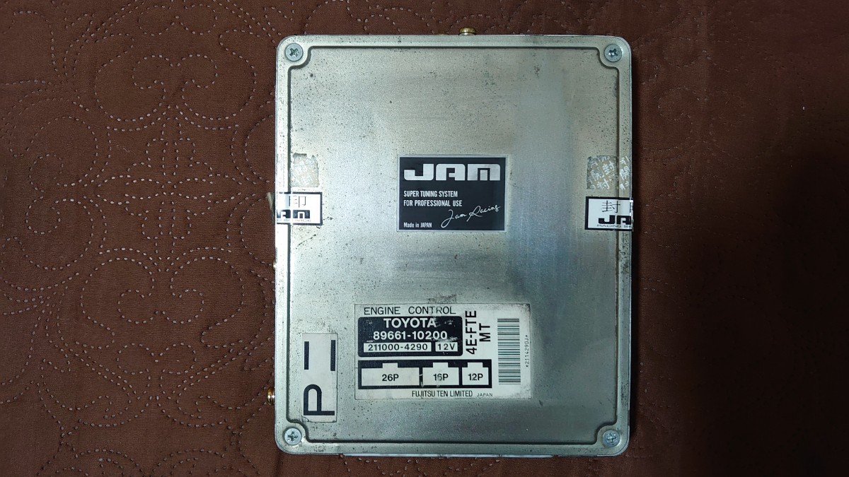 J ２点まとめ JAM RACING EP91スターレットグランツァV用 ECU 【公式通販】