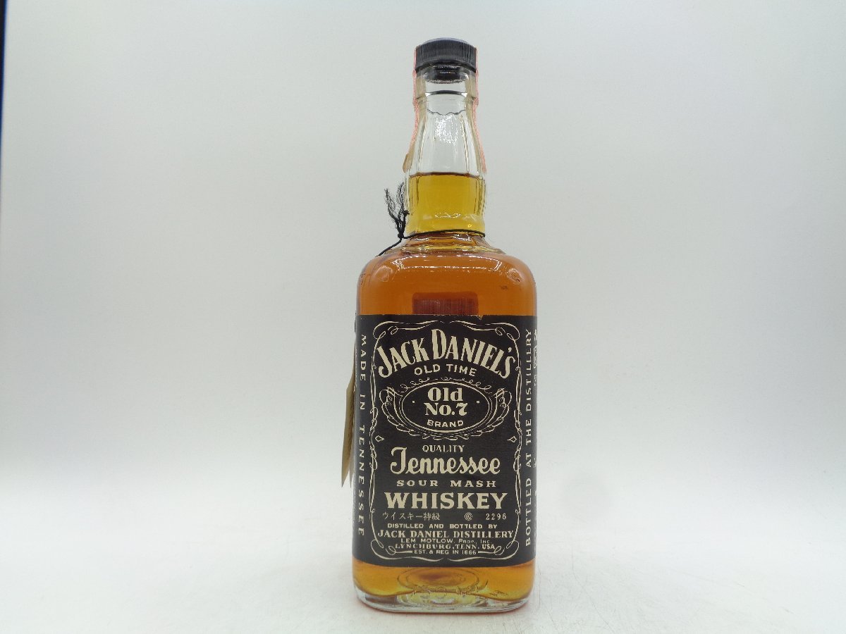 JACK DANIEL'S Old NO.7 ジャック ダニエル ウイスキー 特級 未開封 古