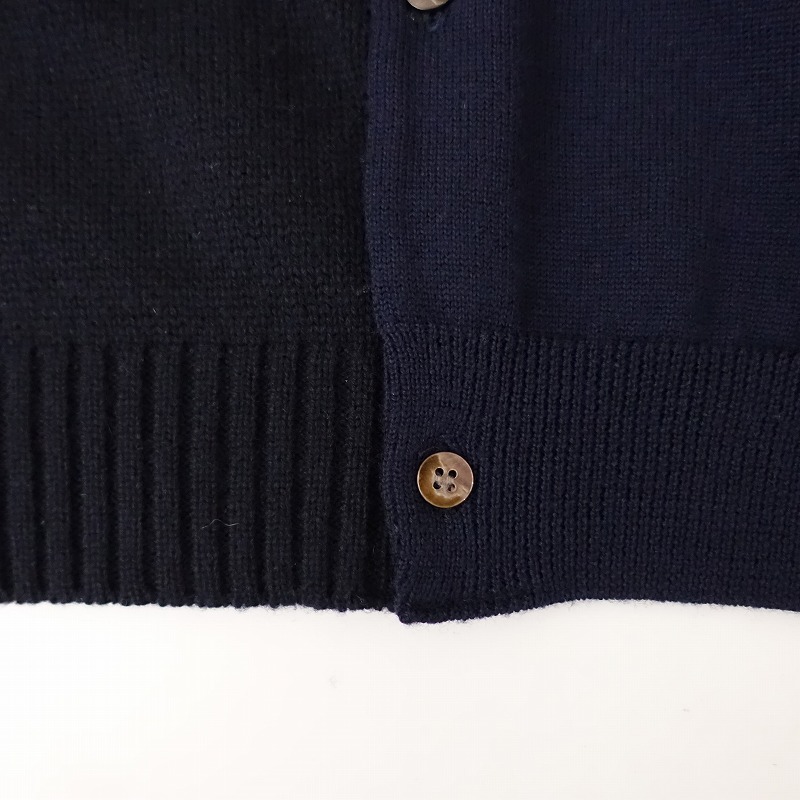 トリココムデギャルソン tricot COMME des GARCONS *バイカラーウール