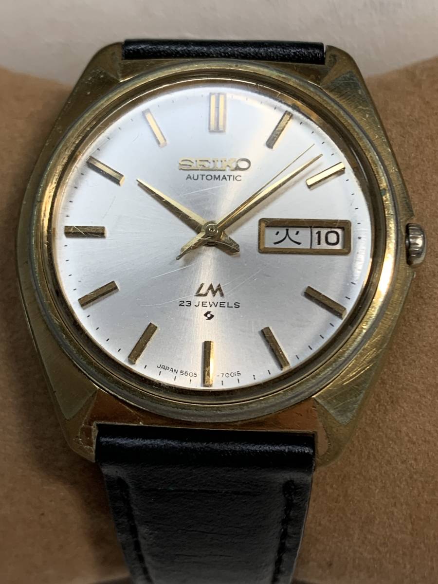 B827 腕時計 SEIKO/セイコー LMロードマティック 23石 5606－7000 