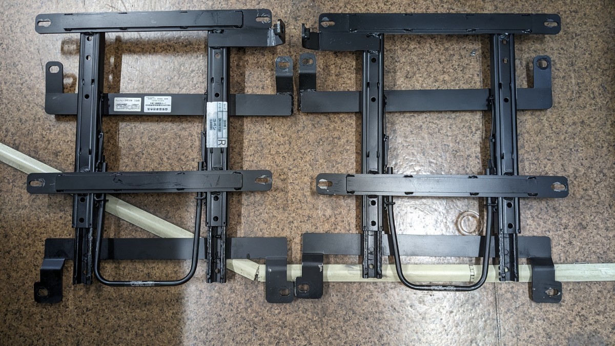 中古】コペン LA 400K シートレール レカロ カワイ製作所 保安基準適合 