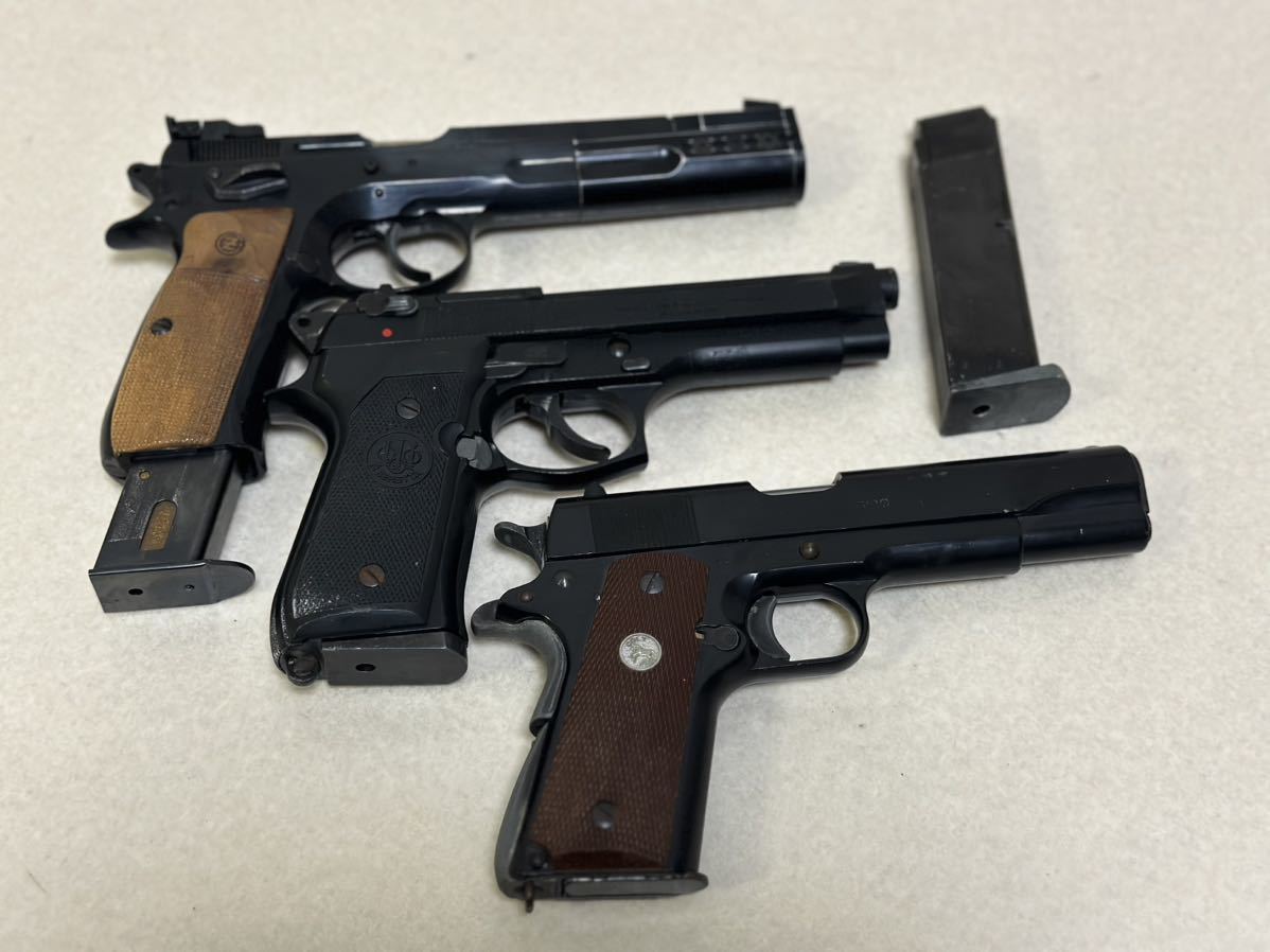 MGC製 ABS樹脂 CZ75 固定スライドガスガン ASGK合法品 中古品 MGC製 MGC