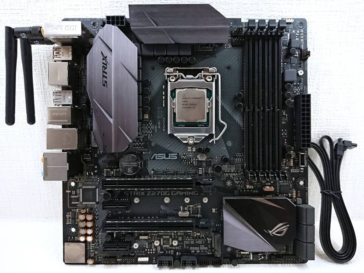 ASUS ROG STRIX Z270G GAMING LGA1151 6・7世代 (I/Oパネル欠品) For ASUS