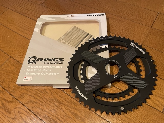 ROTOR Qリングス 52‐36T ROTOR Q-RINGS チェーンリング 52⁄36T 楕円 BCD110