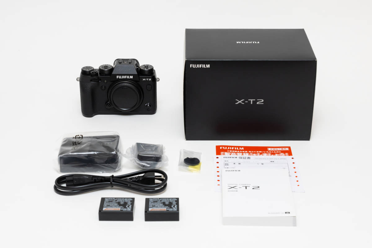 FUJIFILM X-T2 ボディ 富士フイルム ブラック 中古 中古(フジフイルム