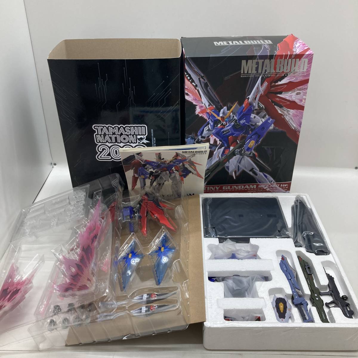 BUILD デスティニーガンダム RED SOUL METAL Ver. L Ver 開催 メタル
