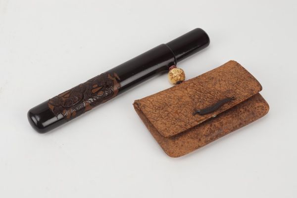 根付 時代物 提げ物 - 根付(喫煙グッズ)の中古品 工芸品 蔵出し 時代 緒締