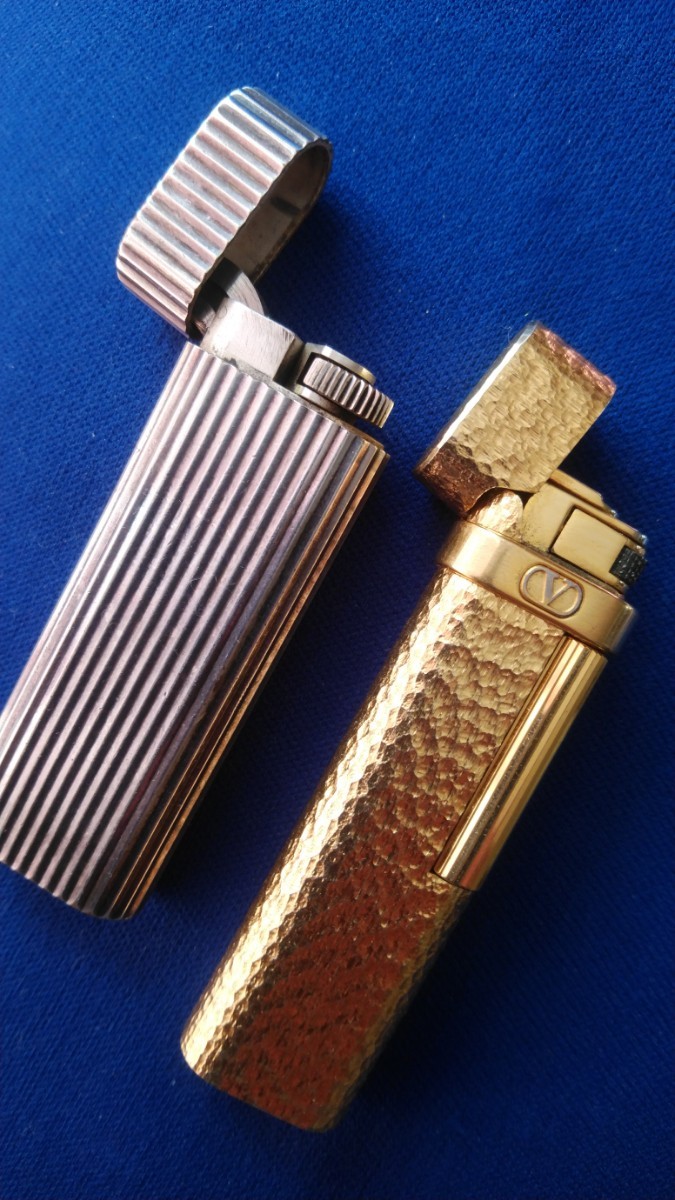 Cartier カルティエ ガスライター ヴァレンチノ 合計2個 着火未確認