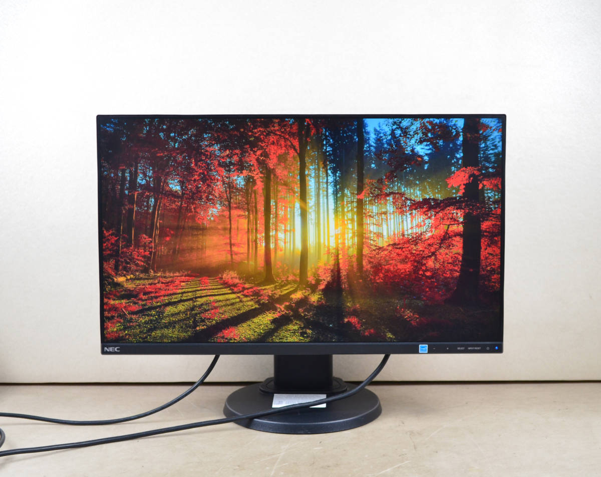 NEC : フルHD LCD 回転 HDMI ゲーミング E241N 24型ワイド 超狭額ベゼル 0