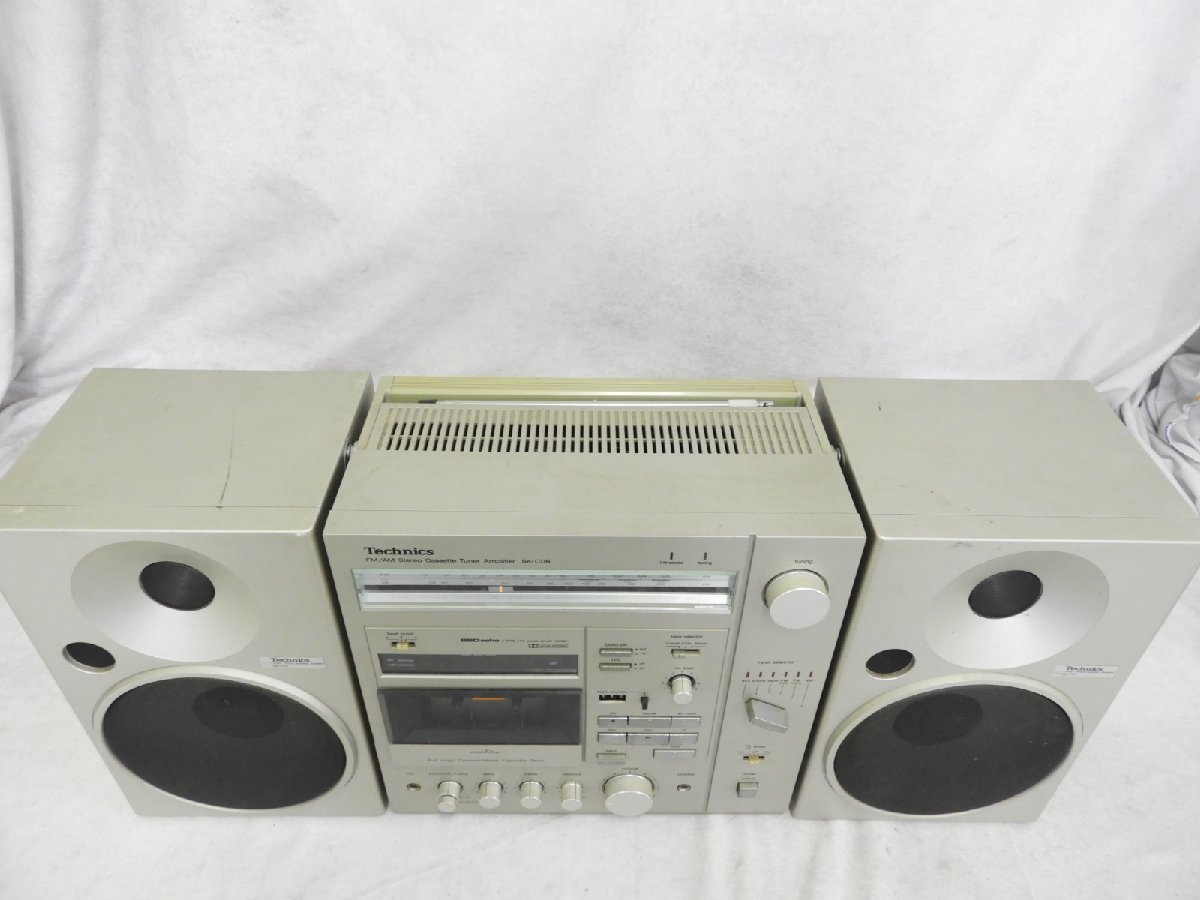 Technics テクニクス SA-C07 FM AM ラジカセ SB-F07 Yahoo