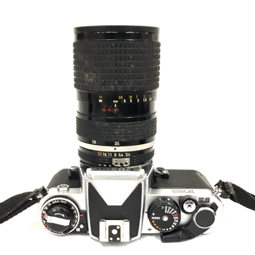 Nikon FE2 シルバー Zoom-NIKKOR 35-70mm 1:3.5 SERIES E Zoom 70