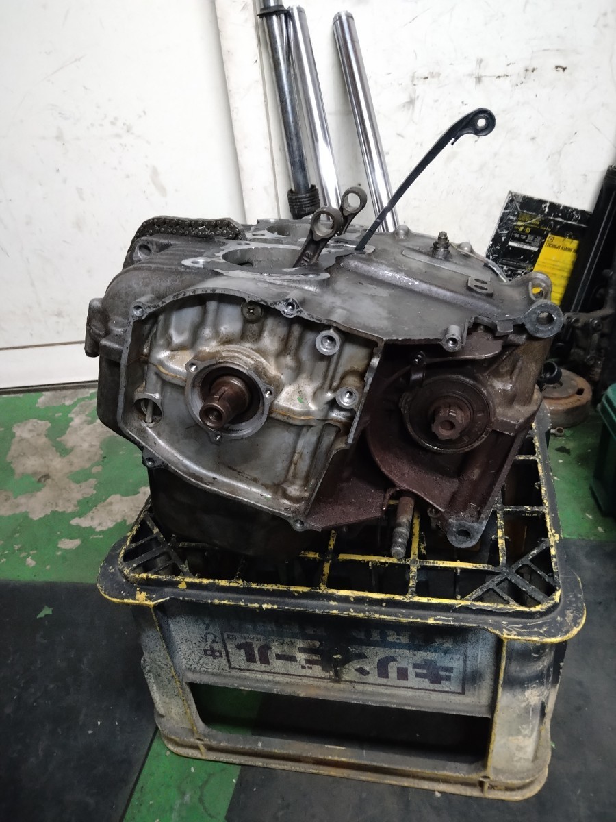 Yahoo!オークション -「バブ ホーク CB250T 腰下部品取り 正規打刻