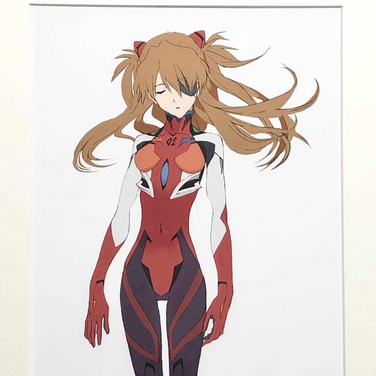 極美品◇エヴァンゲリオン展限定 複製原画 式波・アスカ・ラングレー