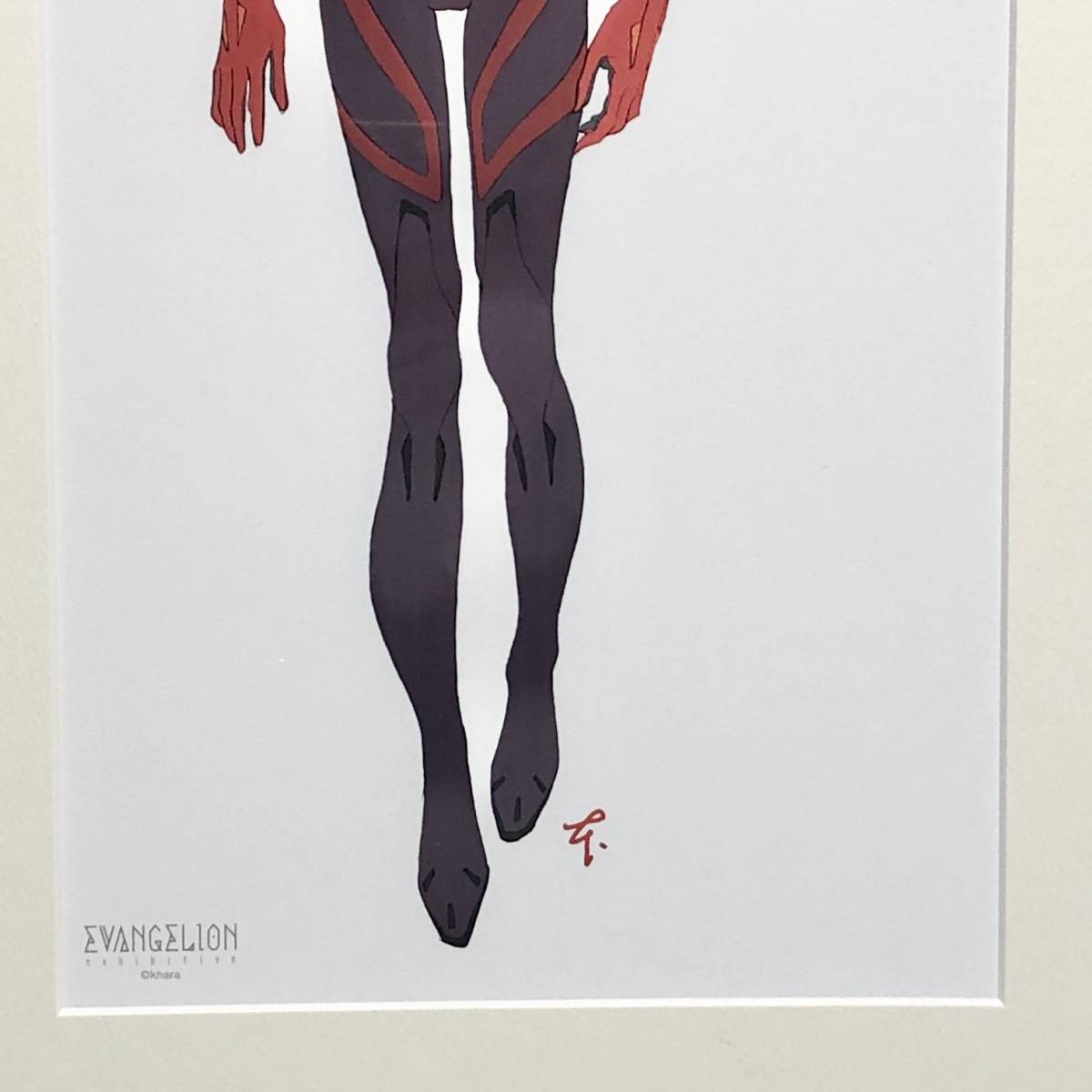 極美品◇エヴァンゲリオン展限定 複製原画 式波・アスカ・ラングレー