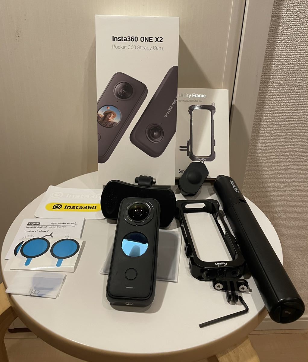 全国無料，大人気 Insta 360 one X2 インスタ360 ワン X2 品 付属品多数付き(その他)｜売買されたオークション情報、yahooの商品情報をアーカイブ公開 - オークファン その他