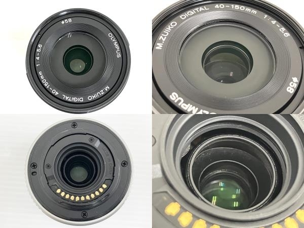 OLYMPUS E-PL6 ミラーレス一眼 M.ZUIKO DIGITAL 14-42mm F3.5-5.6 M.ZUIKO DIGITAL 40-150mm F4.0-5.6 ダブルズームキット 中古 O8244123