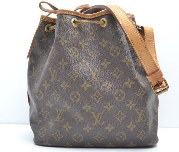 A356Z55R　LOUIS VUITTON★ルイ・ヴィトン★モノグラム★M42226★プチノエ★巾着ショルダーバッグ★ブランドバッグ