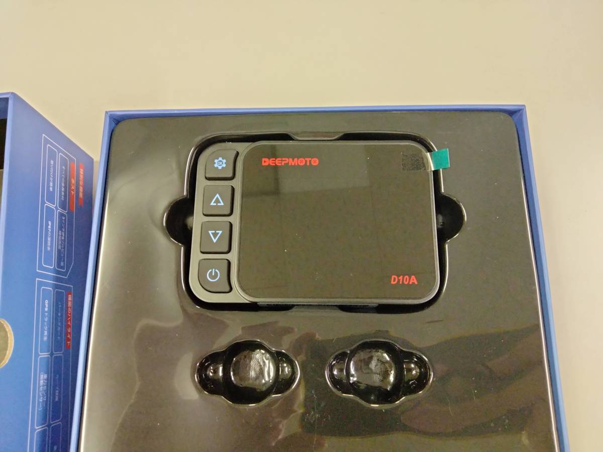 バイク用ドライブレコーダー オートバイ ドラレコ DEEPMOTO D10A 1080P 